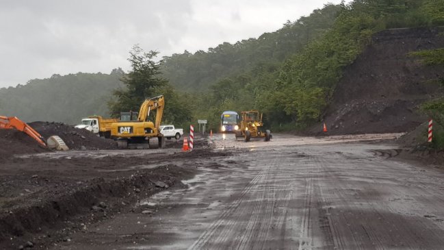 Lluvias generan corte en ruta Puerto Varas - Ralún
