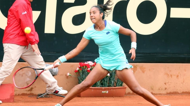 Daniela Seguel logró la victoria más importante de su carrera y pasó a cuartos en WTA de Bogotá