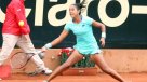 Daniela Seguel logró la victoria más importante de su carrera y pasó a cuartos en WTA de Bogotá