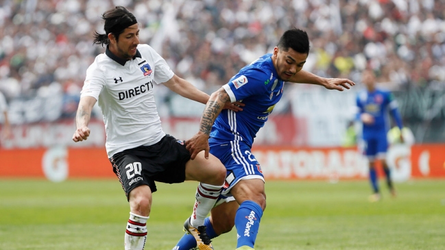 Universidad de Chile recibe a Colo Colo en la edición 183 del Superclásico