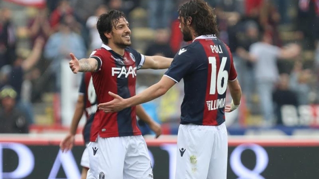 Bologna de Erick Pulgar venció a Hellas Verona y cortó racha negativa en Italia