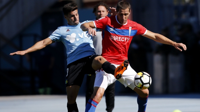 Luciano Aued y la derrota de la U: Quedamos punteros cuando vencimos a O'Higgins