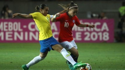   La Roja femenina batalló ante Brasil en inicio del cuadrangular final de la Copa América 