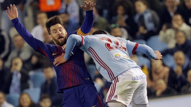 FC Barcelona se enredó en su visita a Celta pese a que estiró racha de imbatibilidad