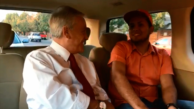 En Facebook Live: Sebastián Piñera acompañó a joven que accederá a la gratuidad en un CFT