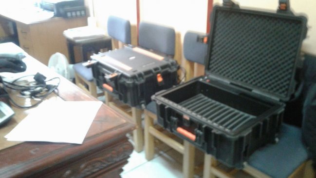 Roban equipos audiovisuales en escuela Argentina de Curicó