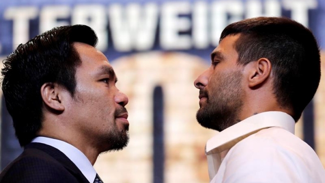 Argentino Matthysse amenazó con terminar la leyenda de Pacquiao