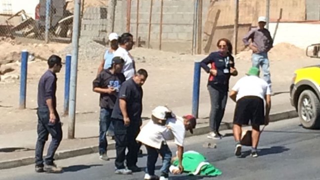 Anciana falleció tras ser atropellada por un camión en Alto Hospicio