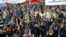 Estudiantes realizan primera gran protesta del segundo Gobierno de Piñera