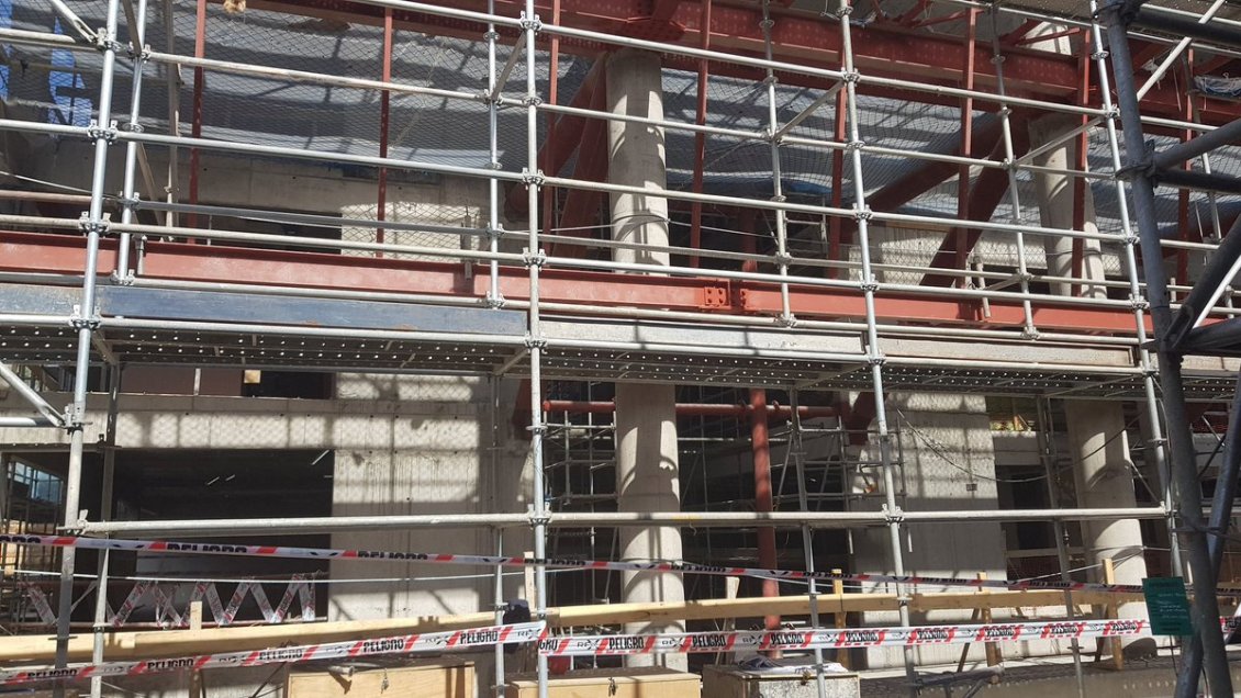 Nuevo Centro de Justicia de Rancagua presenta un 50 por ciento de avance en su construcción