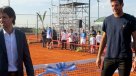 Del Potro inauguró un complejo de tenis que lleva su nombre