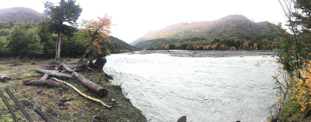 Aysén: Evacúan a anciano de 84 años por crecida tras deshielo de glaciar