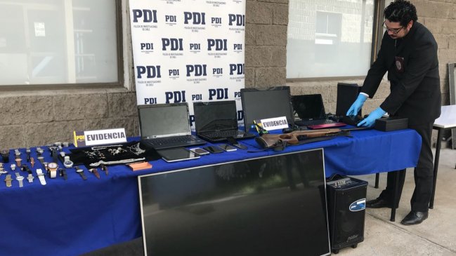 O'Higgins: En prisión preventiva quedaron dos sujetos por al menos cuatro robos