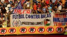 Tribunal de Disciplina multó a U. Católica por lienzo en apoyo a Palestina