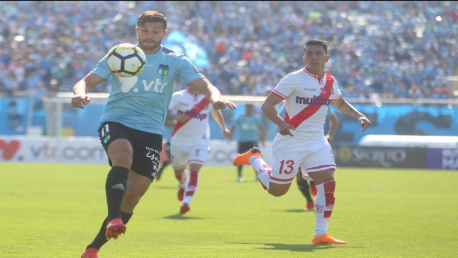 O'Higgins consiguió un empate en los descuentos contra Curicó Unido