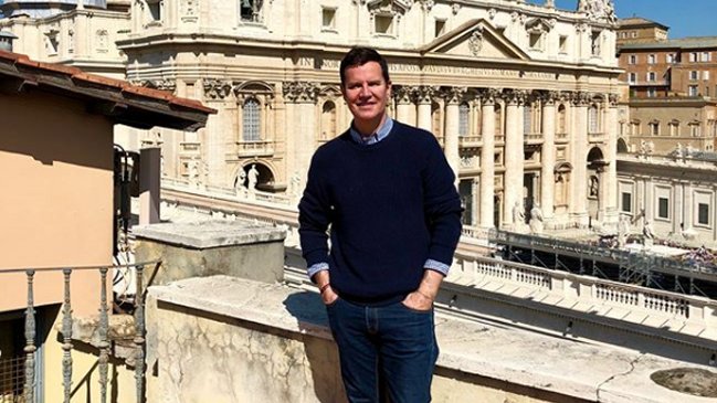 Juan Carlos Cruz ya está en Roma para reunirse con el papa Francisco