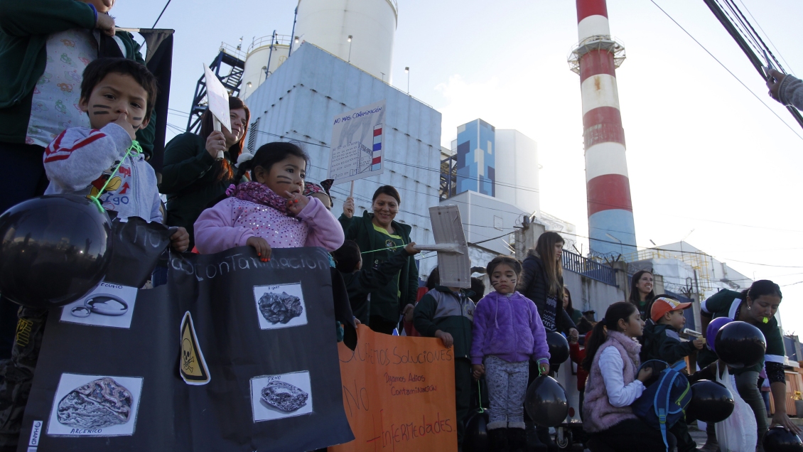 Coronel: Comunidad denunció contaminación por mercurio generada por termoeléctricas de Enel