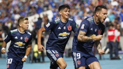   La alineación con que Universidad de Chile se presentará ante Cruzeiro en Copa Libertadores 