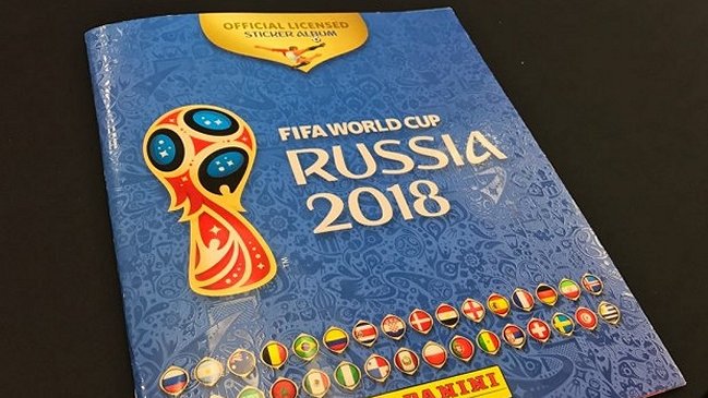 El precio de las láminas del álbum de Rusia 2018 por el mundo