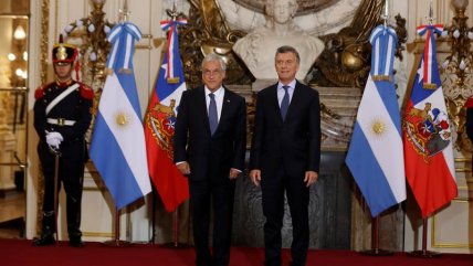   La amistosa reunión bilateral entre Piñera y Macri en la Casa Rosada 