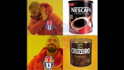   Los memes que dejó la humillante caída de Universidad de Chile ante Cruzeiro 