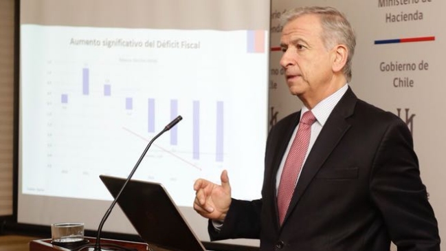 Larraín advierte de situación fiscal 