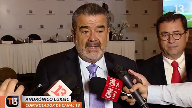 Andrónico Luksic sobre crisis en Canal 13: Si no hacemos estos cambios, es muy difícil tener una continuidad en el largo plazo