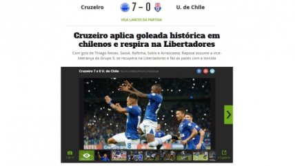   Prensa brasileña exaltó 