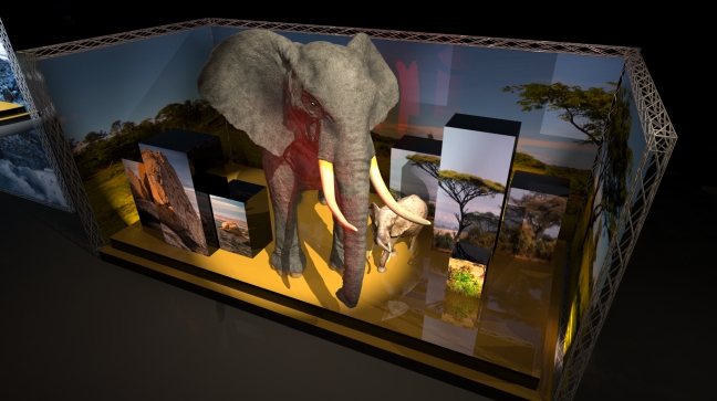 National Geographic trae la exhibición Universo Salvaje Animatronics