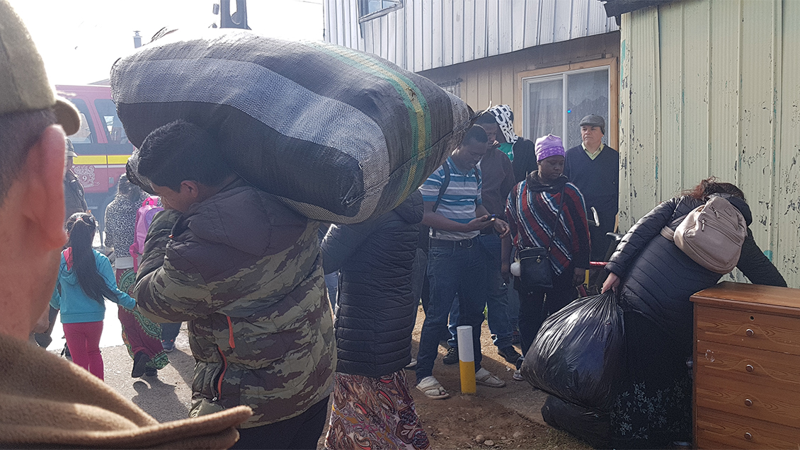 Una veintena de personas damnificadas dejó un incendio en Valdivia