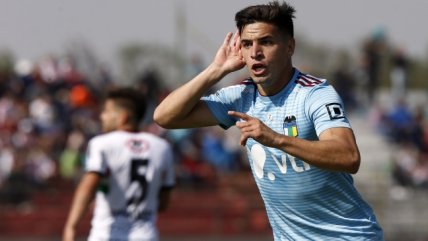 Nicolás Oroz dio el triunfo a O'Higgins en un intenso duelo sobre Palestino