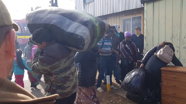 Una veintena de personas damnificadas dejó un incendio en Valdivia