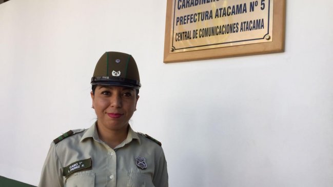 Cabo de carabineros asistió parto por teléfono en Copiapó