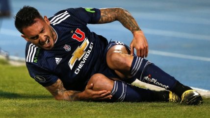   La elocuente imagen de la recuperación de Mauricio Pinilla de cara al choque con Racing 