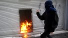 Día del Trabajador: Con incidentes terminó marcha de disidentes en Santiago