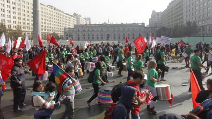   Las postales de la marcha de la CUT por el Día del Trabajador 