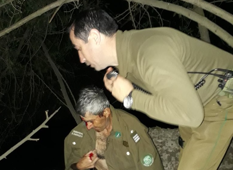 O'Higgins: Carabineros rescata a persona desde canal de regadío