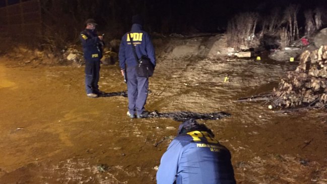 Investigan homicidio y lesiones graves con arma de fuego en Los Vilos