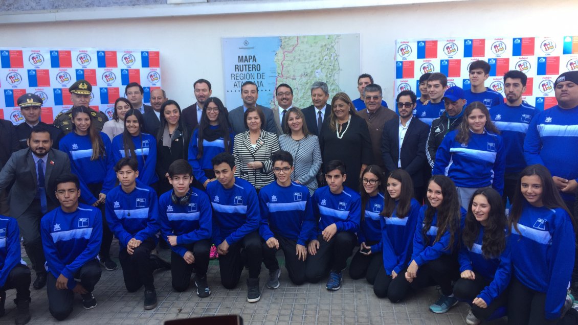 Lanzan oficialmente la XIX versión de los Juegos Deportivos de la Juventud Trasandina