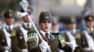 Por primera vez una mujer fue tambor mayor del orfeón nacional de Carabineros