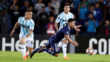   La derrota de Universidad de Chile ante Racing en el Cilindro de Avellaneda 