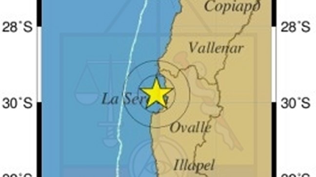 Sismo de mediana intensidad afectó a regiones de Atacama y Coquimbo