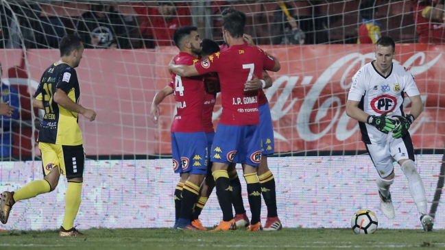 Unión Española aplastó a San Luis en el comienzo de la duodécima fecha