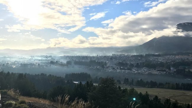 Coyhaique: Decretan primera emergencia ambiental en lo que va del año