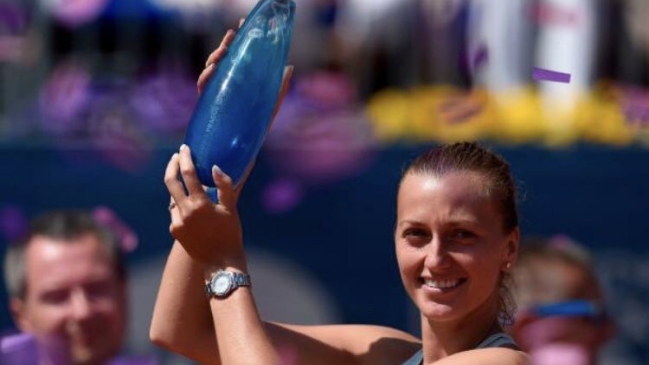 Petra Kvitova se quedó con el título en el WTA de Praga
