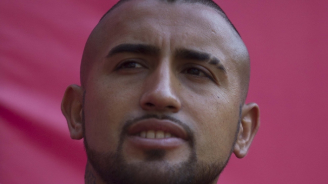 Arturo Vidal agradeció el apoyo de Andrónico Luksic