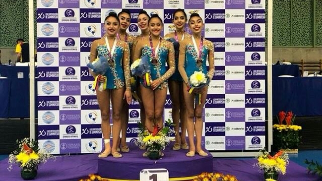 Chile ganó medalla de oro en el Panamericano Juvenil de Gimnasia Rítmica