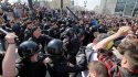 Rusia: Protesta contra inauguración de gobierno de Putin terminó con decenas de detenidos