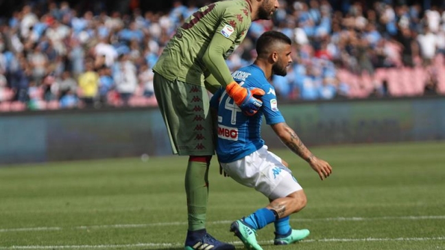 Napoli igualó ante Torino y dejó servido el título a Juventus en Italia