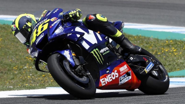 Valentino Rossi dio la Vuelta al Mundo en el GP de España